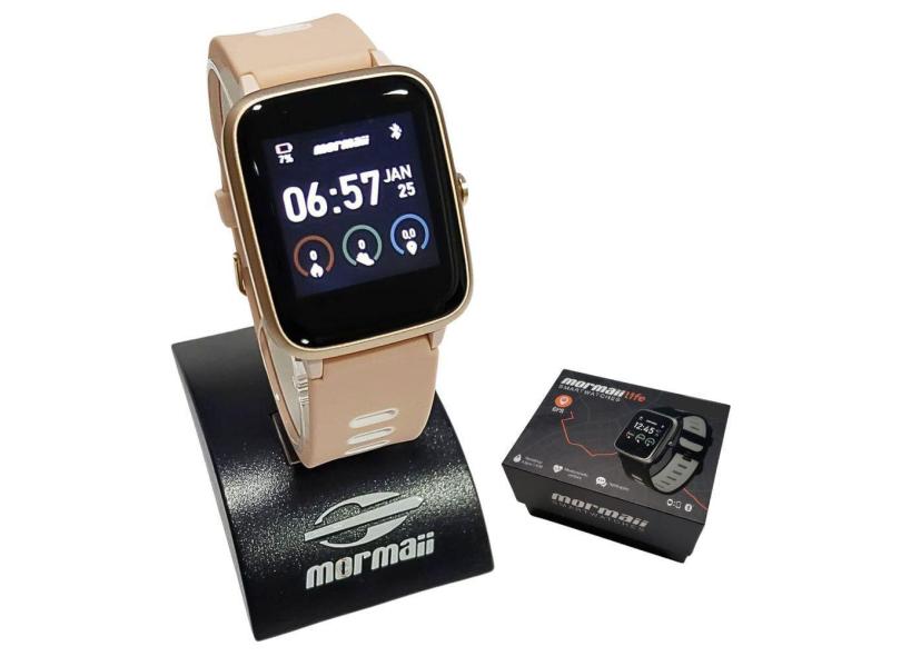 Smartwatch Mormaii Life Feminino GPS Touchscreen MOLIFEGAB/8J