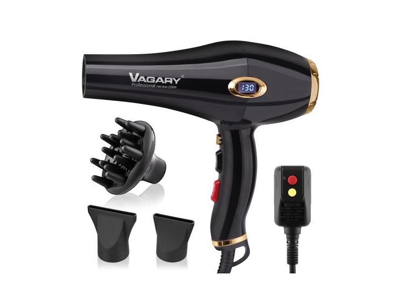 Secador De Cabelo Vagary 6685G Professional Salon 2200W Ionic