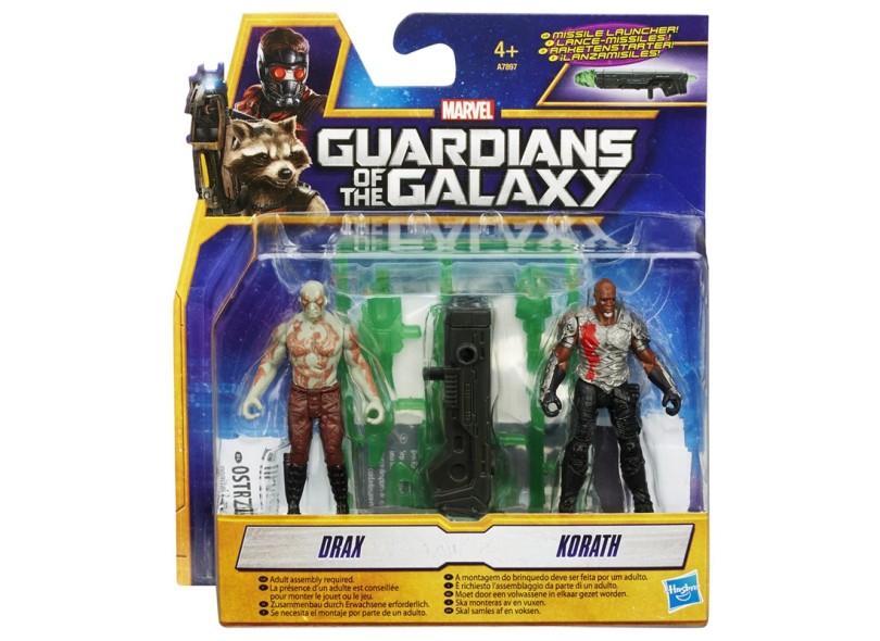 Boneco Drax Korath Guardiões da Galáxia A7897 - Hasbro