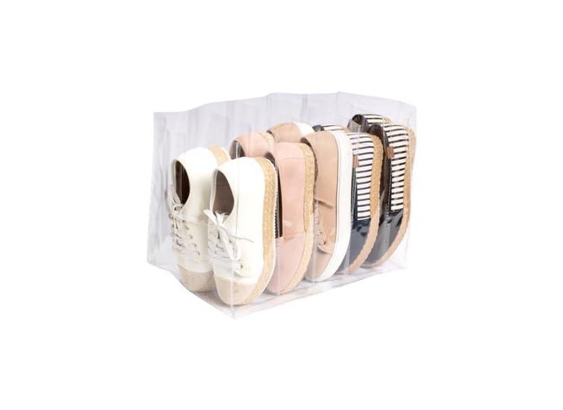 Organizador Para Sapatos/Tênis Transparente 5 Pares 840