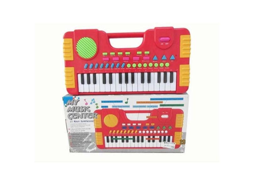 Brinquedo teclado piano musical