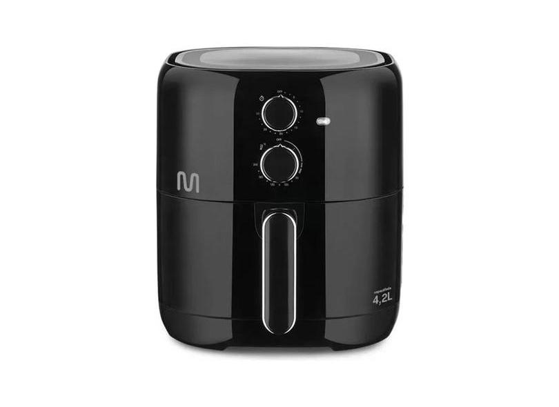 Air Fryer Multi Preta 4,2 Litros 1500w GO207