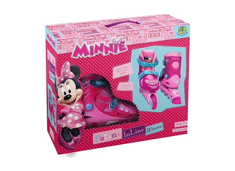 Patins In-Line DTC Disney Minnie