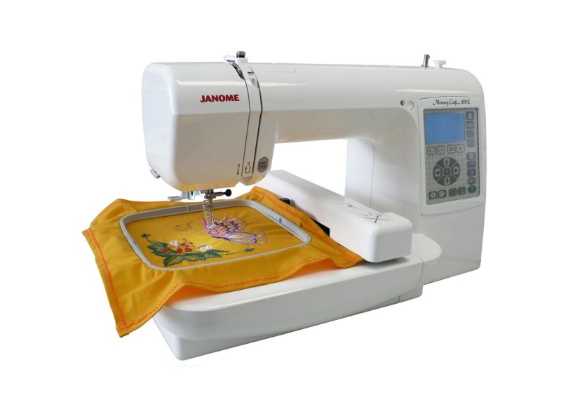 Máquina de Costura Doméstica Bordado MC200E - Janome