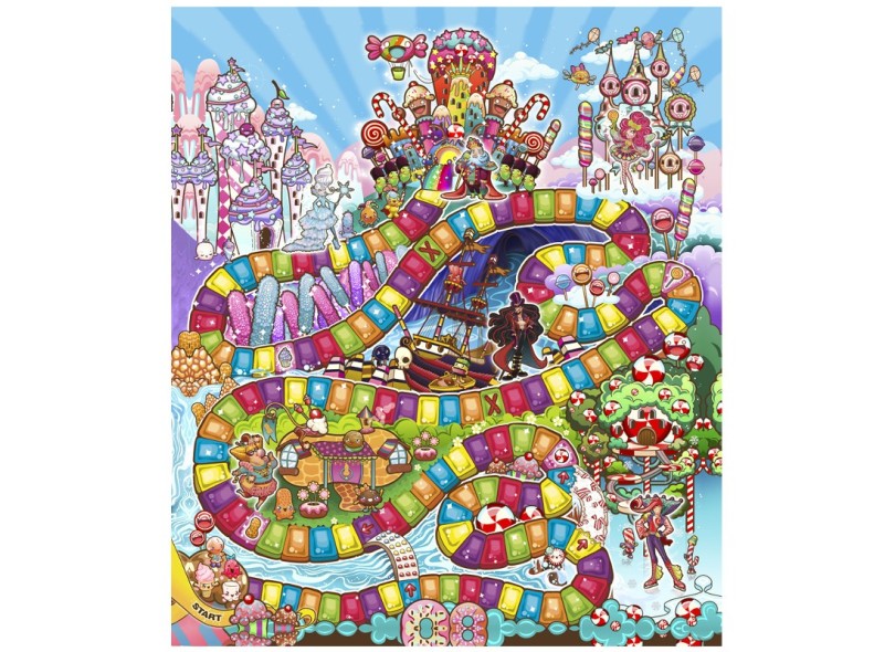 Jogo Candy Land 2 Hasbro
