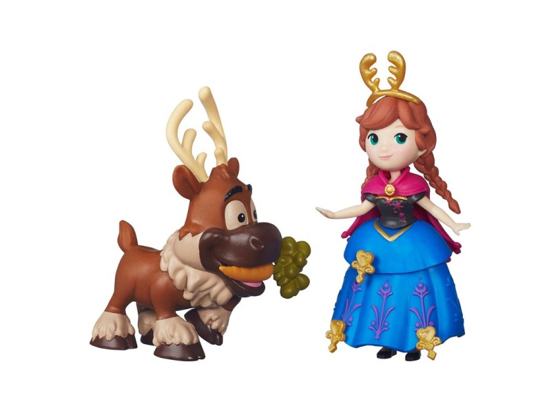 Boneca Frozen Anna e Sven Hasbro
