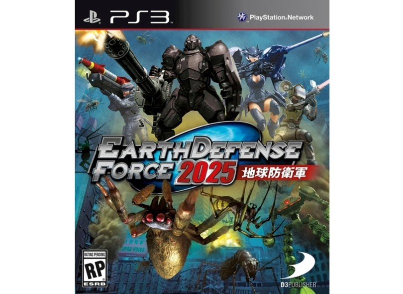 Jogo Earth Defense Force 2025 PlayStation 3 D3 Publisher