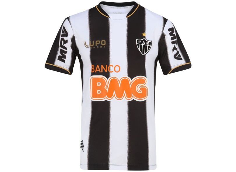 Camisa Jogo Atlético Mineiro I 2013 com Número Lupo