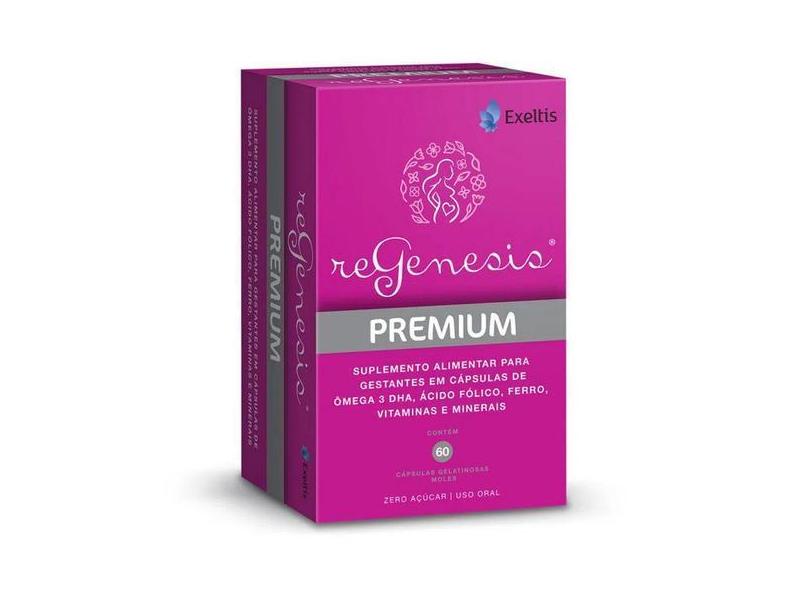 Regenesis Premium Vitaminas Para Gestantes 60 Cáps - Exeltis