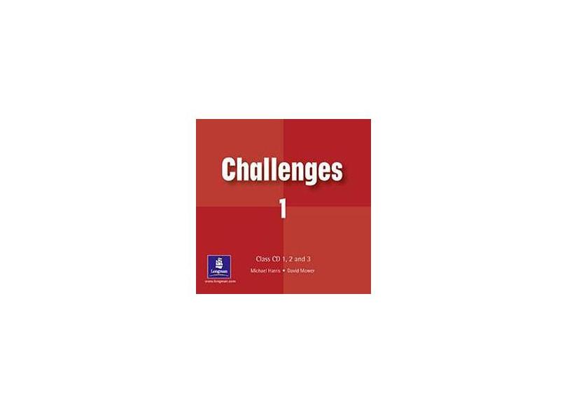 Challenges 1 - Class Audio CD - Pearson Longman - 9780582851771