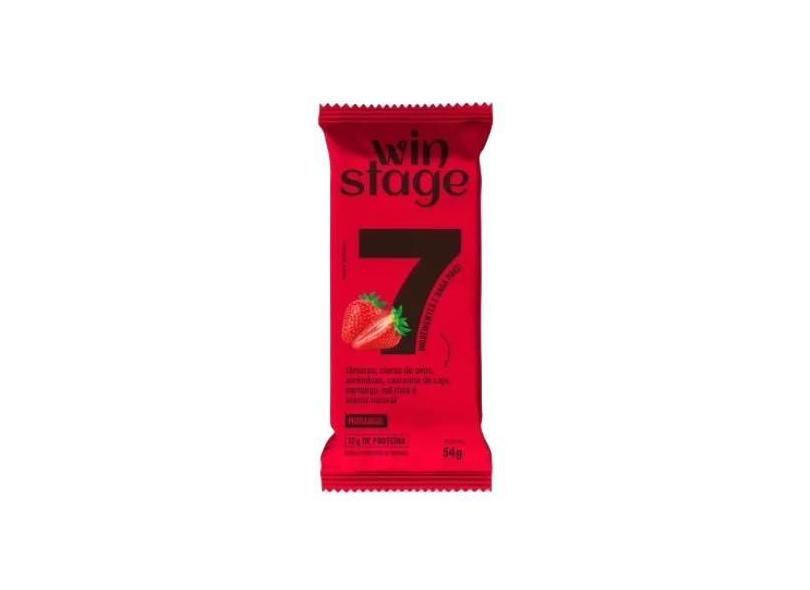 Barra de Proteína Morango Sem Açúcar WinStage 54g