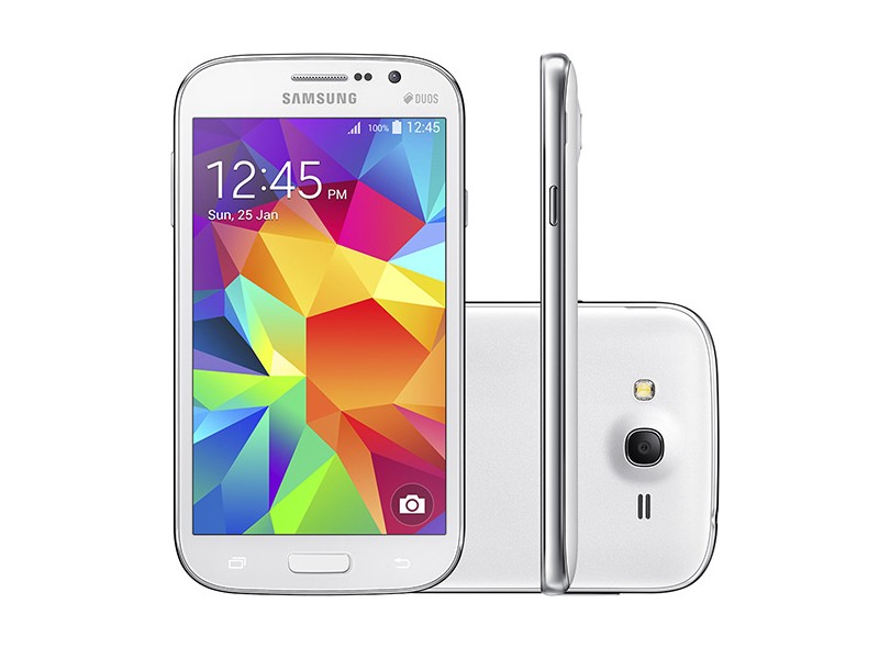 Smartphone Samsung Galaxy Gran Neo Plus Duos GT-I9060C 2 Chips 8GB Android 4.4 (Kit Kat) Wi-Fi 3G