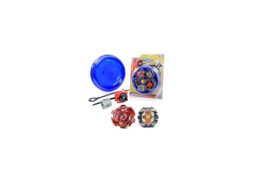 Kit 2 Beyblade + 2 Lançadorer + Arena - Promoção Barato