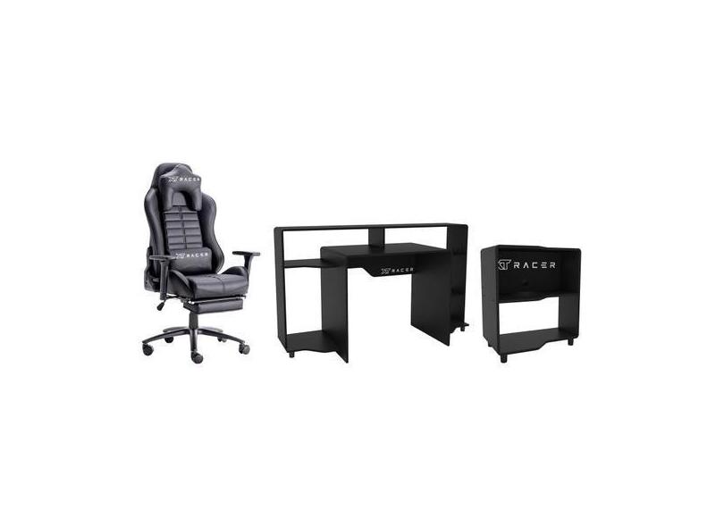 Cadeira Gamer Xt Racer Reclinável Giratória + Mesa - Gamer Control + E