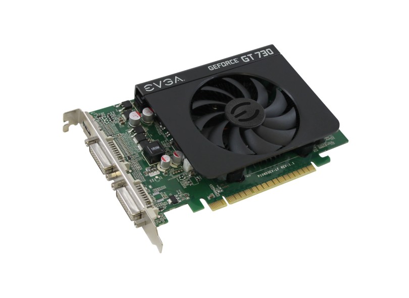 Placa de Video NVIDIA GeForce GT 730 4 GB DDR3 128 Bits EVGA 04G-P3-2739-KR