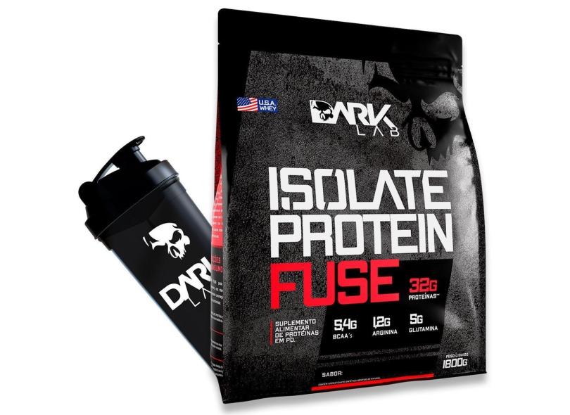 Isolate Protein Fuse 1,8kg + Coqueteleira Dark Lab-Unissex