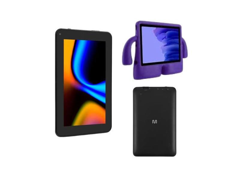 Tablet M7 Wi-fi 64gb 4gb Ram 7  Nb409 Com Capa Infantil Roxa M7
