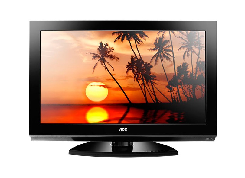 TV 26" LCD AOC D26W931 c/ Entradas HDMI e USB e Conversor Digital