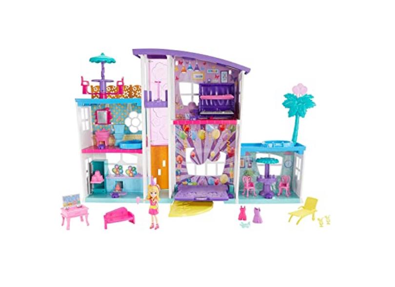 Boneca Polly Casa de Surpresas Mattel