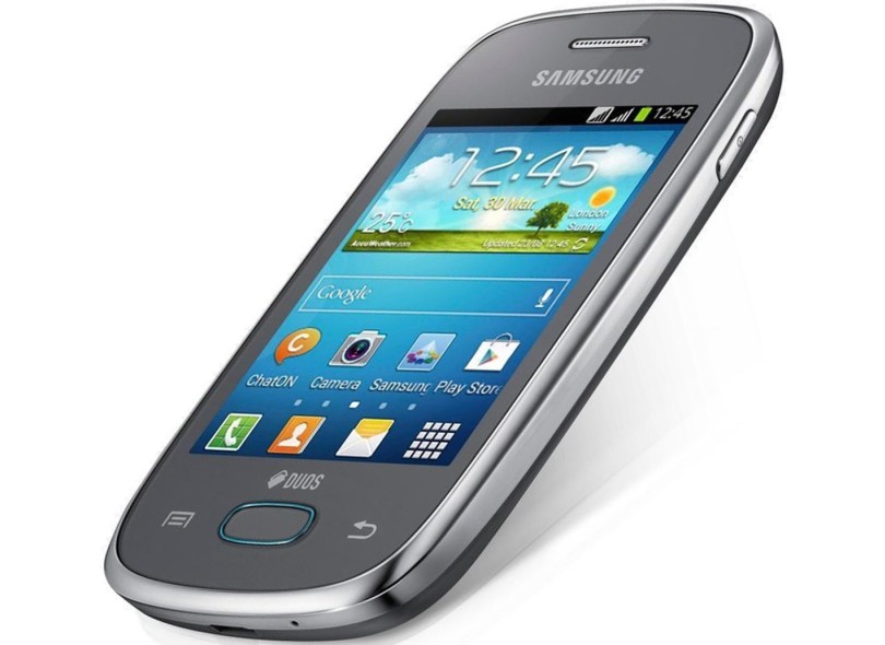 Smartphone Samsung Galaxy Pocket Neo Duos S5312 Câmera 2,0 MP 2 Chips 4GB Android 4.1 (Jelly Bean) Wi-Fi 3G