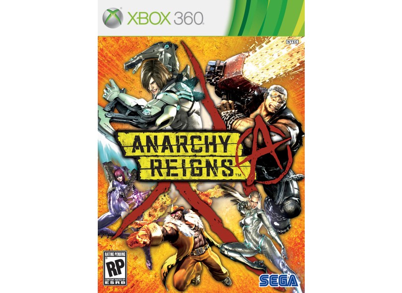 Jogo Anarchy Reigns Xbox 360 Sega
