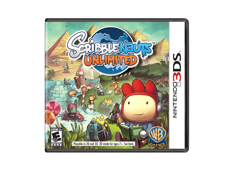 Jogo Scribblenauts Unlimited Warner Bros Nintendo 3DS