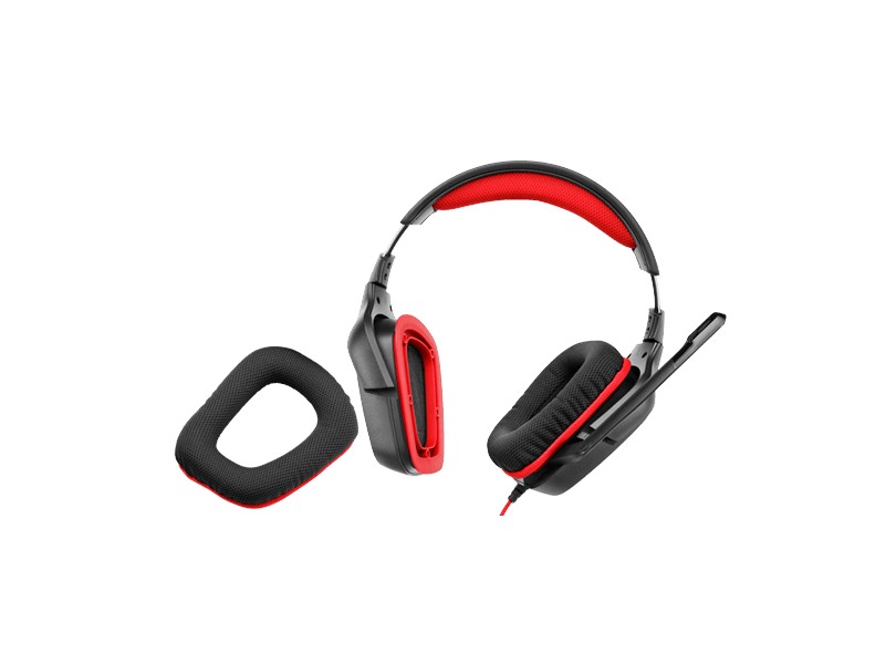 Headset com Microfone Controle de Volume Logitech G230
