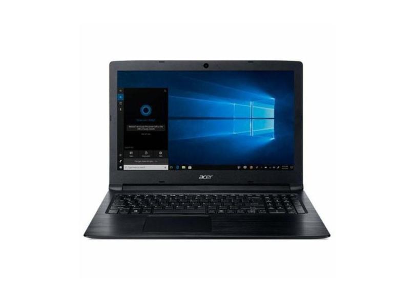Notebook Acer Aspire Dual Core N4000 Memória 4GB HD SSD 120GB Tela 15.