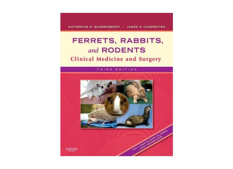 Ferrets, Rabbits, and Rodents: Clinical Medicine and Surgery - Katherine Quesenberry - 9781416066217