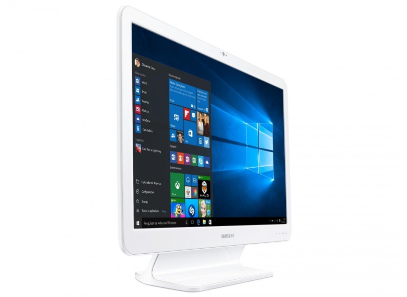 All in One Samsung Intel Celeron 3855U 4 GB 500 GB Intel HD Graphics Windows 10 Home DP500A2L-KW1BR