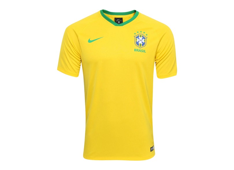 Camisa Torcedor Supporter Brasil I 2018/19 sem Número Nike