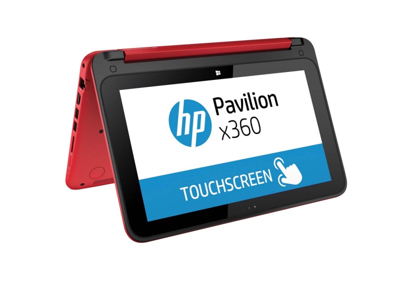 Notebook Conversível HP Pavilion Intel Celeron N2820 4 GB de RAM 11.6 " Touchscreen Windows 8 11-n022br