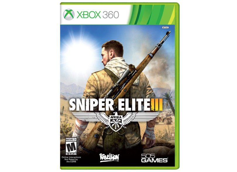 Jogo Sniper Elite III Xbox 360 505 Games