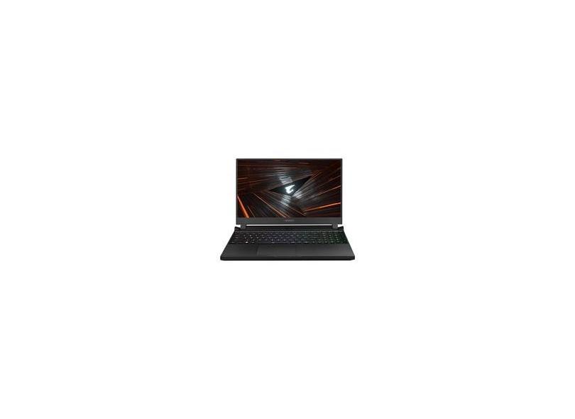 Notebook Gamer Gigabyte AORUS 5 Intel Core i5-12700H, 16GB RAM, RTX 3060, SSD 1TB, 15.6" FHD, Windows 11 Home, Preto - KE4-72BR314SH