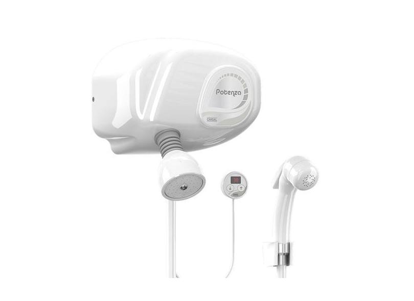 Ducha Cardal Potenza Digital 7800W 220V Flex Pressurizada - Branca  AQ