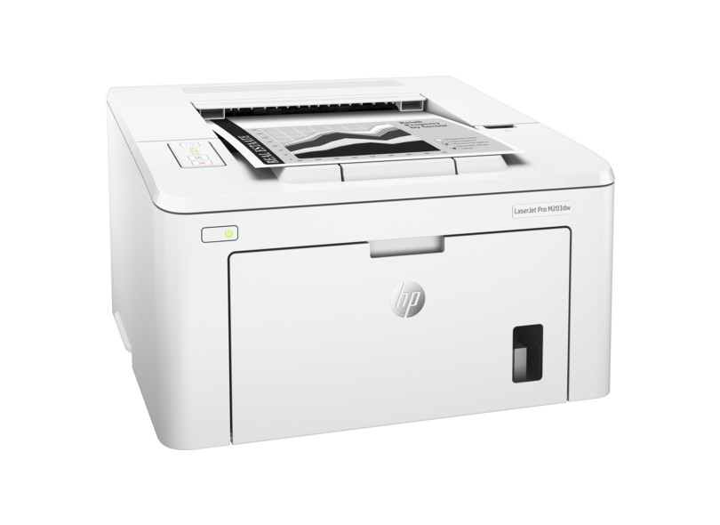 Impressora HP Laserjet Pro M203DW Laser Preto e Branco Sem Fio