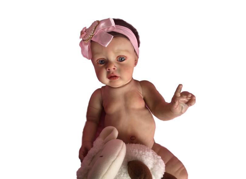 Boneca Bebe Reborn By Baby Dolls Chloe Corpo Pano Versão 4 com o Melhor  Preço é no Zoom