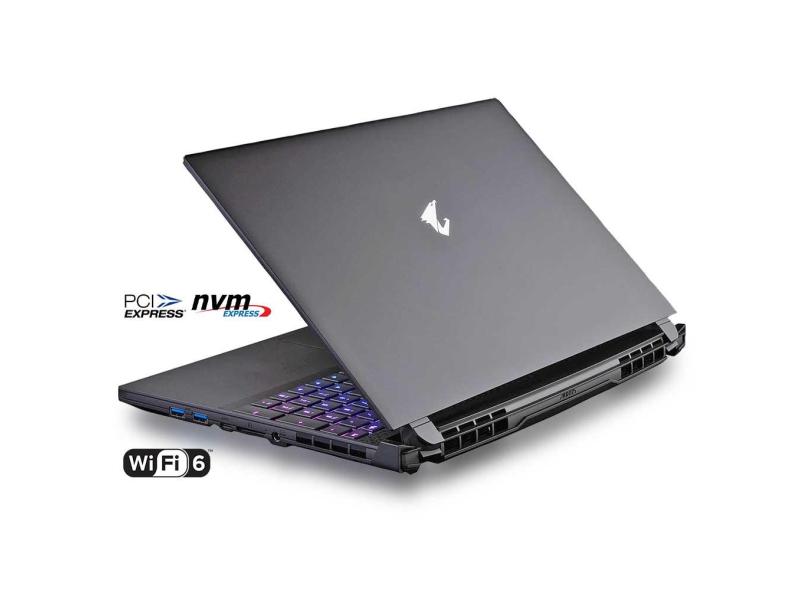 Notebook Gamer Gigabyte Intel Core i7 11800H 11ª Geração 16.0 GB de RAM 512.0 GB 15.0 " Full GeForce RTX 3060 Windows 10 Aorus 15