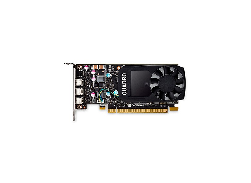 Placa de Video NVIDIA Quadro ão possui P400 2 GB GDDR5 64 Bits PNY VCQP400-PORPB