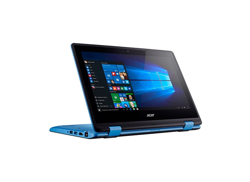 Notebook Conversível Acer Aspire R Intel Pentium N3700 4 GB de RAM HD 500 GB LED 11.6 " Touchscreen Windows 10 Home R3-131T-P7QW