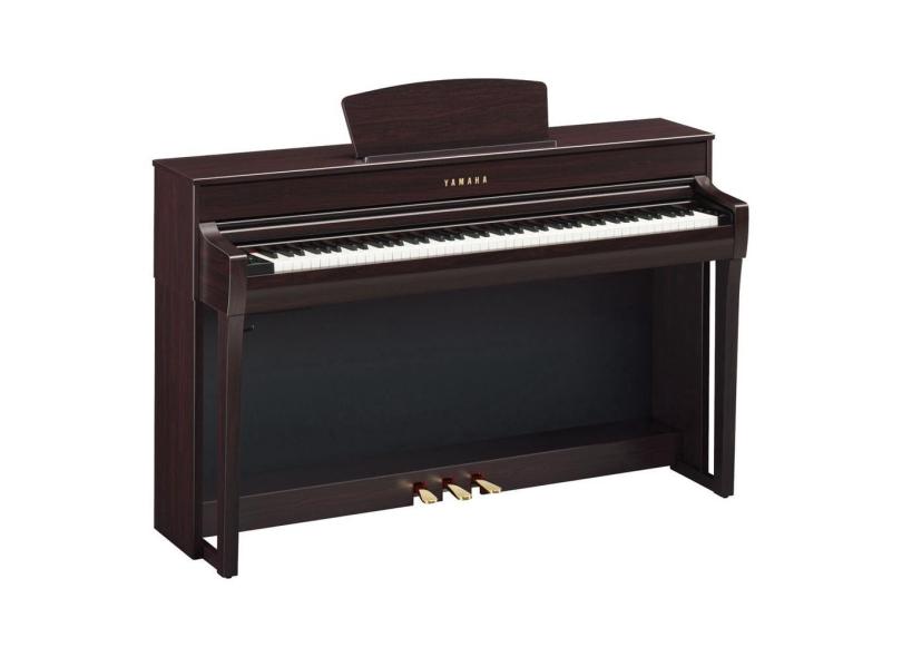 Piano yamaha 7/8 clavinova CLP-735 madeira natural - grupo shop guitar