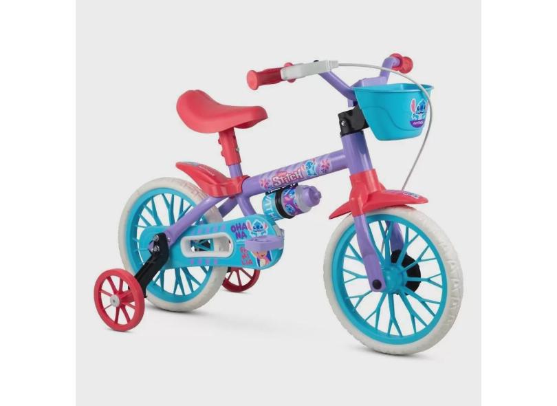 Bicicleta Infantil Stitch Aro 12 - Nathor