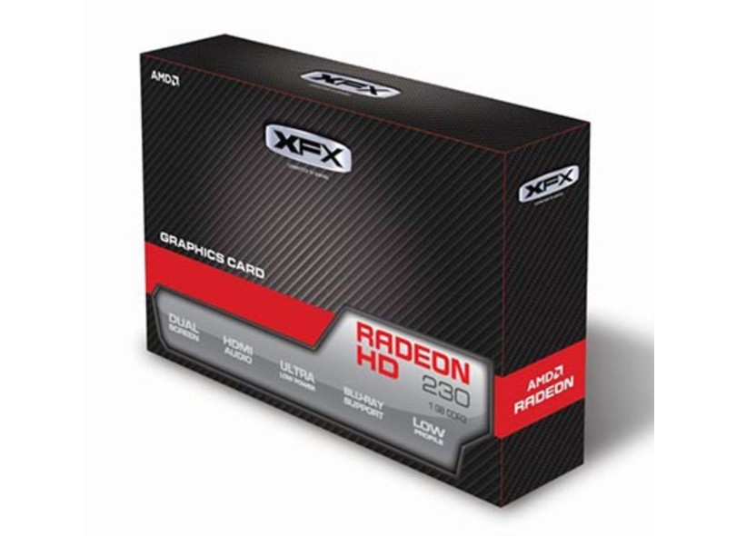 Placa de Video ATI Radeon R5 230 1 GB DDR3 128 Bits XFX R5-230a-Zlf2