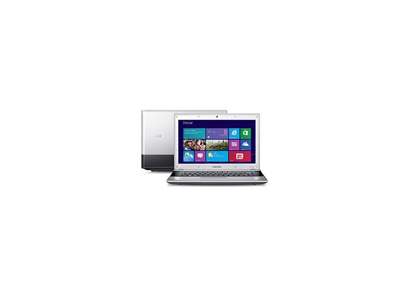 Notebook Samsung AMD Dual Core E300 2 GB 320 GB LED 14" Windows 8