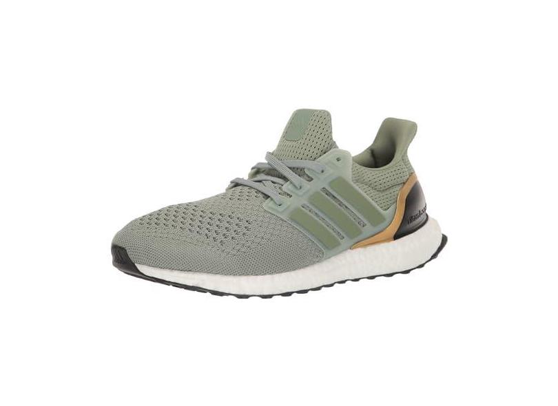 adidas Ultraboost 1.0 Tênis masculino, Verde prata/verde prata/dourado metálico, 39