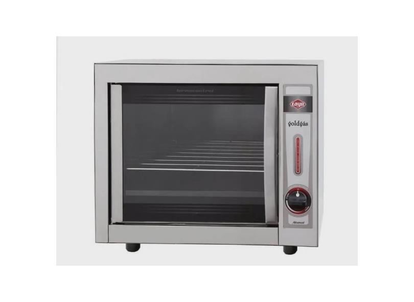 Forno à Gàs Layr Gold Inox 46 Litros Aço Inox Advanced