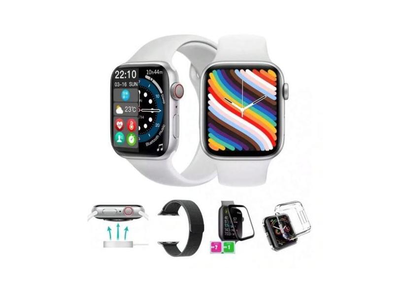 Relogio Smartwatch Inteligente 44mm Tela Infinita + Pulseira - Wearfit