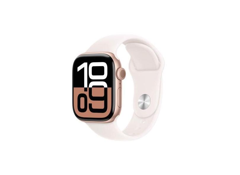 Apple Watch Series 10 GPS + Cellular  Caixa cor de ouro rosa de alumín
