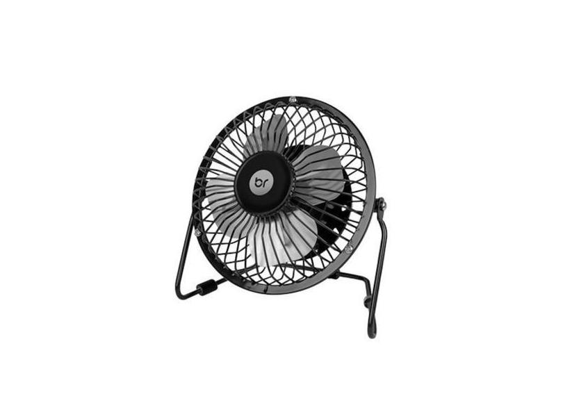 Ventilador De Mesa Usb Preto Bright