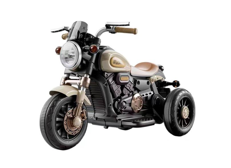 Mini Triciclo Moto Elétrica Bateria 6v Tipo Harley Davidsom
